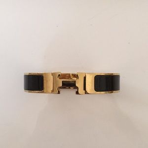 Black Hermès Bracelet